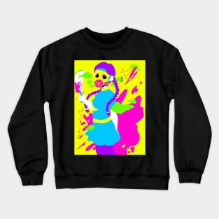 Eye-Strain Wednesday Addams Crewneck Sweatshirt